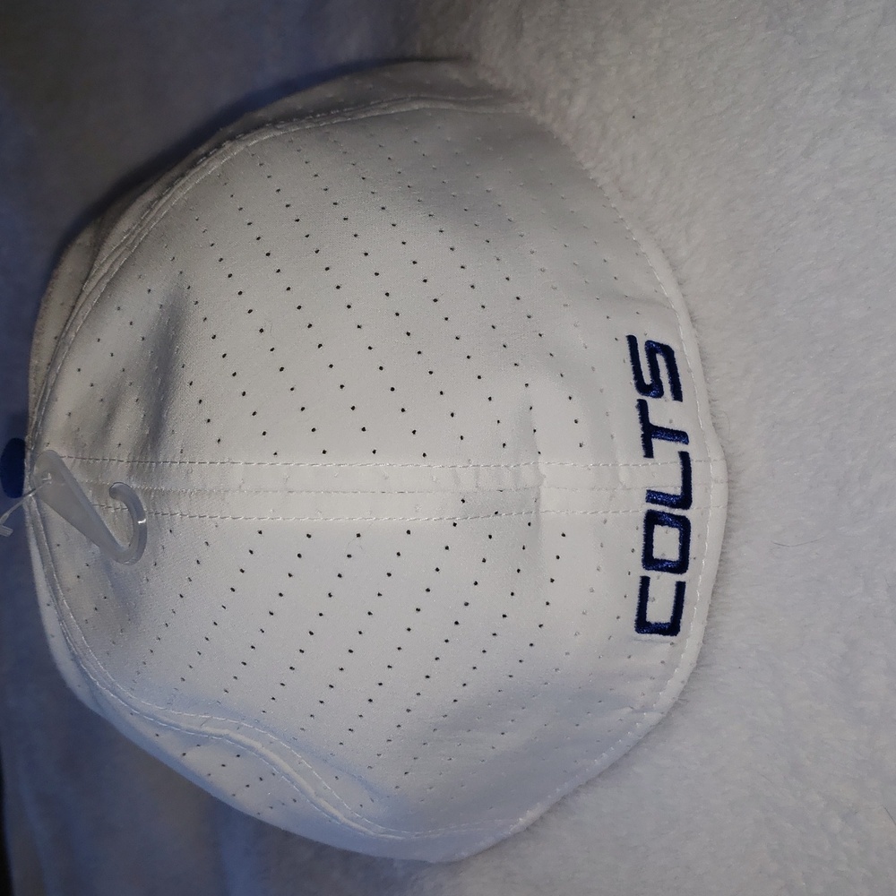 Indianapolis Colts The Game Blue White Ball Cap 7 3/8 nwot - Picture 4 of 8